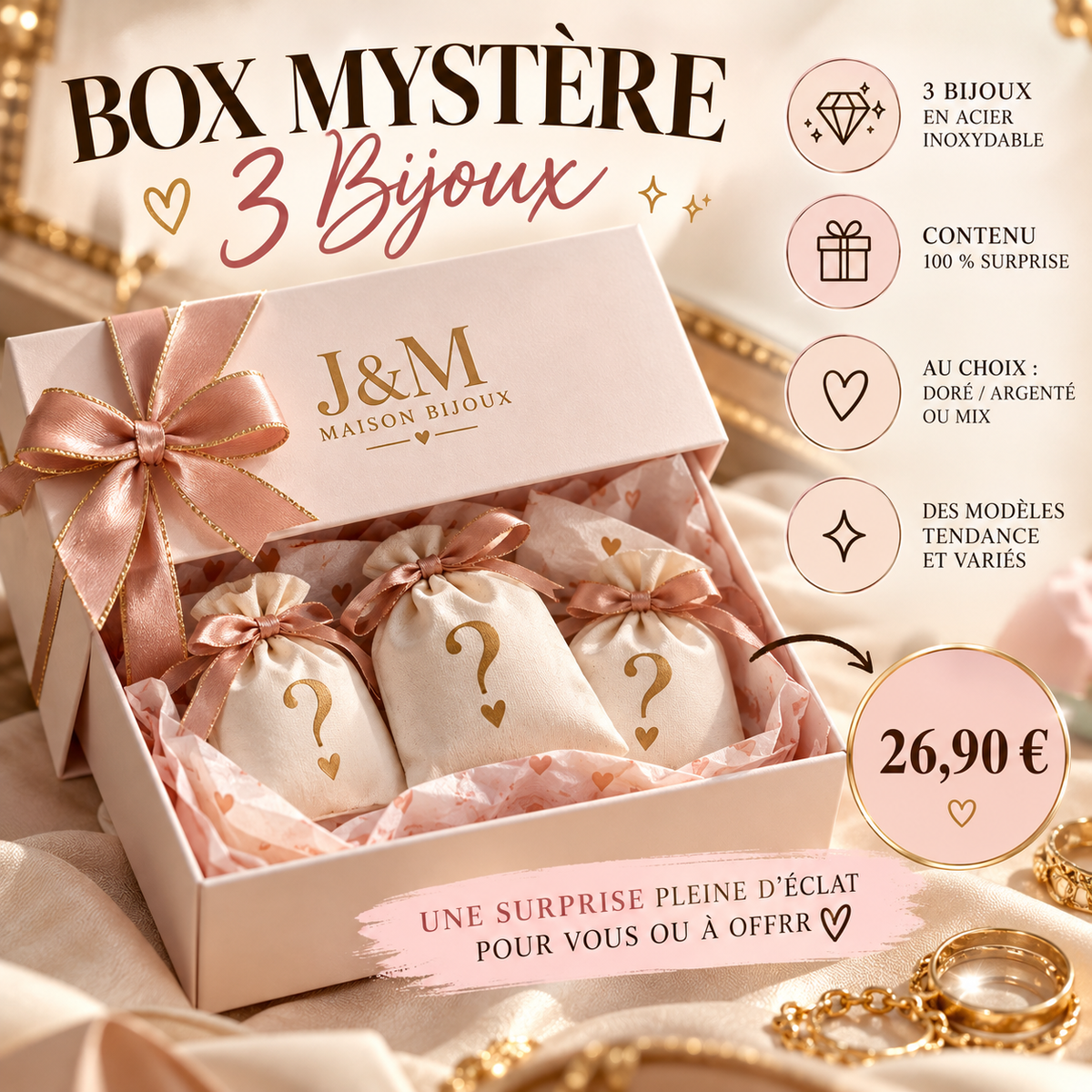 Box Mystère 3 Bijoux