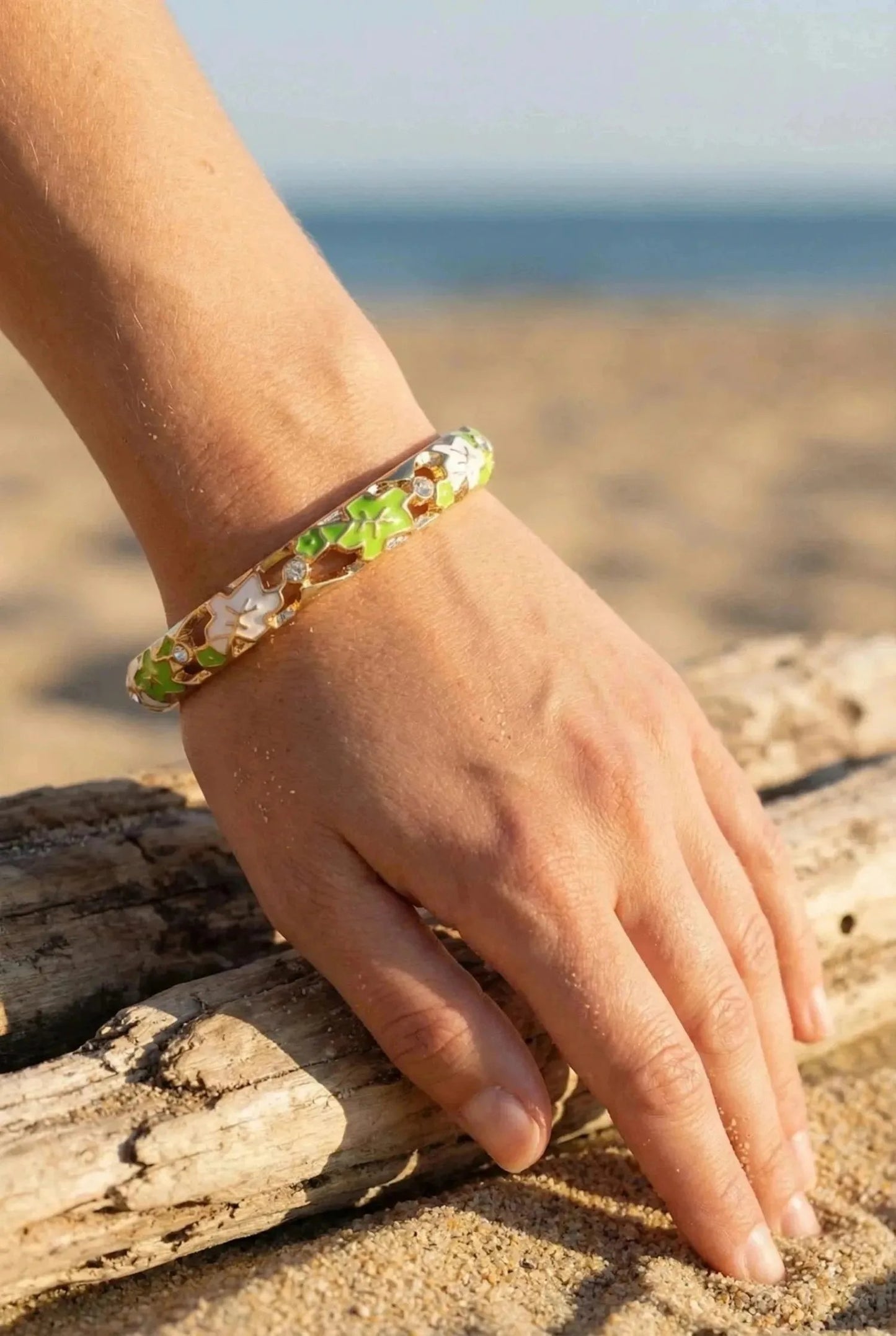 Bracelet jonc thaïlandaise en laiton